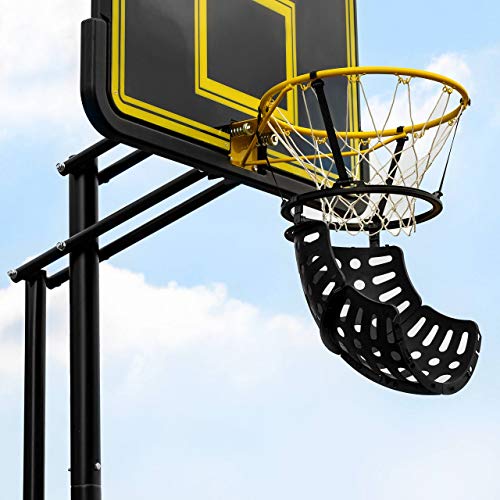 FORZA Basketball Shot Returner |180° Ball Return System for Rapid Shooting Drills – Easy Snap-Button Assembly – Compatible with All Basketball Hoops – Weatherproof & Durable Design