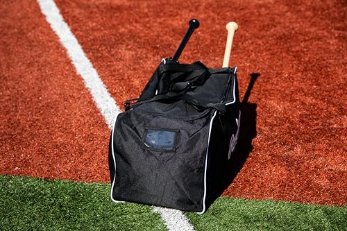 Rawlings | COVERT Duffle Equipment Bag | Baseball/Softball | Multiple Styles - color: Black