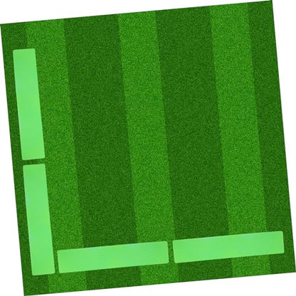Mikikit Court Marking Lines Pole Mini Court Marker Soccer Training Mat Floor Markers Tennis Training Court