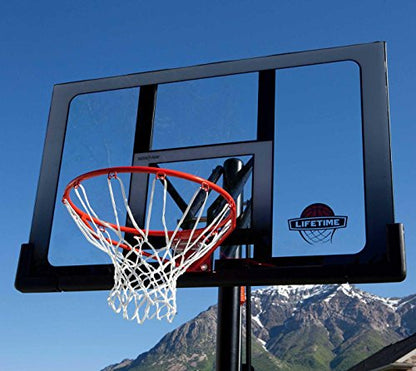 Lifetime Outdoor Basketball Hoop - 52 in Shatterproof Backboard, Adjustable