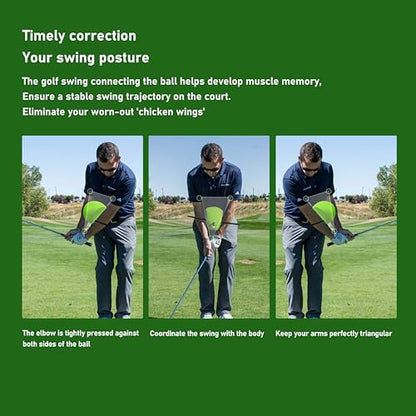 Golf Training aids, Connector Golf Training aids, Help Train The Correct Swing Action and arm Structure. The Golf Swing Trainer is Suitable for All Levels of Golfers