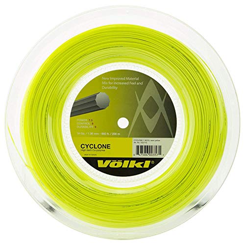Volkl Cyclone Reel Neon Tennis String - size: 16-Gram