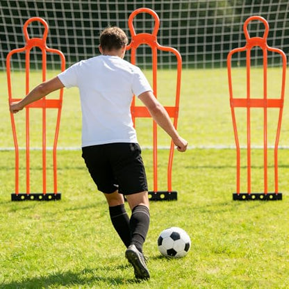 TNZMART 5.7ft Training Mannequin and Dummy for Football and Soccer, Defensive Practice Model for Coaches, Trainers and Team Drills - style: Pack of 1