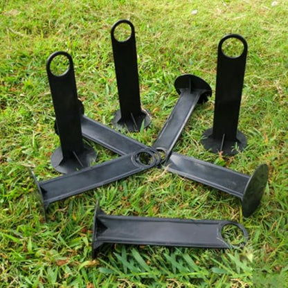 Soccer Disc Rack, Portable Cone Carrier, 35cm Training Marker Holder for Drills, ABS Lightweight Storage Rod, Field Sports Gear with Quick Stack, Agility Practice Rack for Coaching Use
