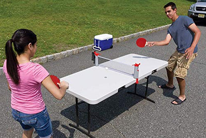 EastPointSports Penn Everywhere Table Tennis NET Set: 5-FT Retractable NET, 2-Paddles, 3-Balls