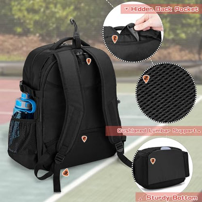 Basketball Bag, Soccer Backpack with Ball Compartment & Shoe Compartment for Basketball, Soccer, Volleyball Sports