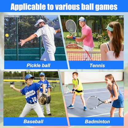 Training Ball Pickup Basket Holds 350 Balls Large Capacity Wheeled Tennis Ball Hopper for Tennis/Pickleball/Baseball/Softball