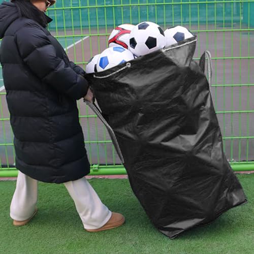 Soccer Ball Bag | 190L Waterproof Sports Equipment Pouch with Handle | Football Ball Bag - for Basketball Baseball Tennis Softball Volleyball Football Hockey