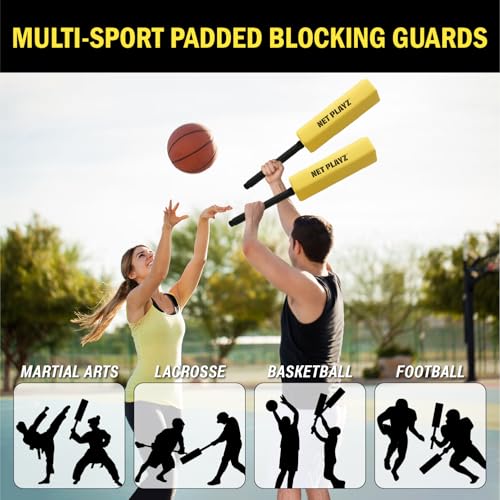 Blocking Pads Padded Blocking Guards for Soccer Basketball Football Lacrosse Boxing Training MMA
