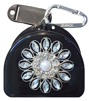 Decorated Mouthguard Case - Crystal Waters - color: Black