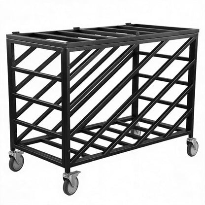 Ball Storage Cart with Wheels Rolling Basketball Rack with Lockable Lid Balls Storage Locker for Gyms Schools Clubs Indoor and Outdoor