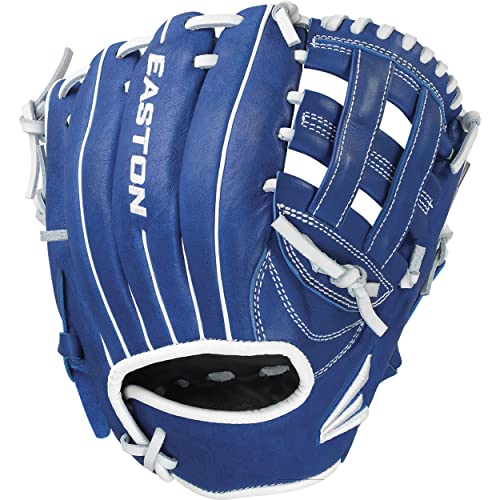 Easton | Future Elite Youth Baseball Glove - color: H-Web | Royal / White, size: 11" | Utility