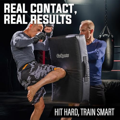 GoSports Premium Blocking Pads – Multisport Training Equipment for Football, Basketball, Lacrosse, & Martial Arts – Tackling Dummies & Kick Pads - style: 32" x 20" ELITE