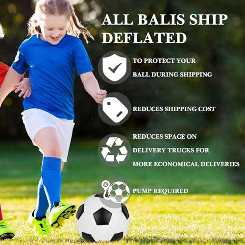 Linkidea Size 4 Training Futsal Ball, Low Bounce Indoor Soccer Ball (Classic), GOL1-09