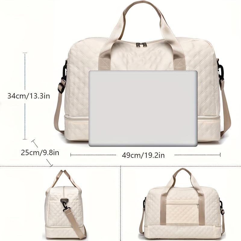 Large Capacity Sports Gym Travel Bag Durable Fitness Carrier Bag for Workout Training Travel Daily Use
