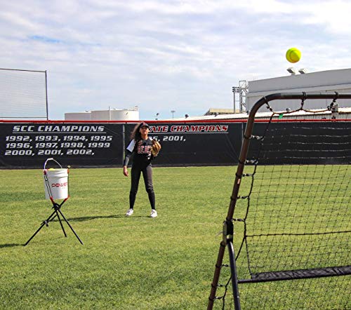 PowerNet Crushers & Weighted Balls, Softball Baseball Hitting Trainer for Improved Speed, Power & Coordination, Batting Practice Softballs 24 Balls - style: Crushers & Softballs