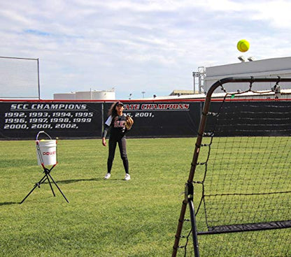 PowerNet Crushers & Weighted Balls, Softball Baseball Hitting Trainer for Improved Speed, Power & Coordination, Batting Practice Softballs 24 Balls - style: Crushers & Softballs