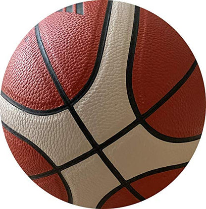 BMP Basketball Size 7 - Suitable for Male and Female Basketball Players Aged 13 Years and up - Official Weight Specifications with a Circumference of 29.5 (75cm)