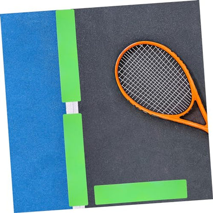 HANABASS 10pcs Football Training Signs Landmark Mat Markers Basketball Court Marking Kit Tennis Training Aids Sports Court Carpet Markers