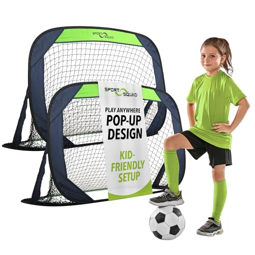 Sport Squad Portable Soccer Goal Net Set - size: 2 Pack