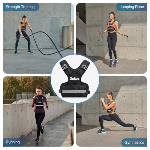 ZELUS Football Kicking Net and Adjustable Weighted Vest Bundle