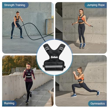 ZELUS Football Kicking Net and Adjustable Weighted Vest Bundle