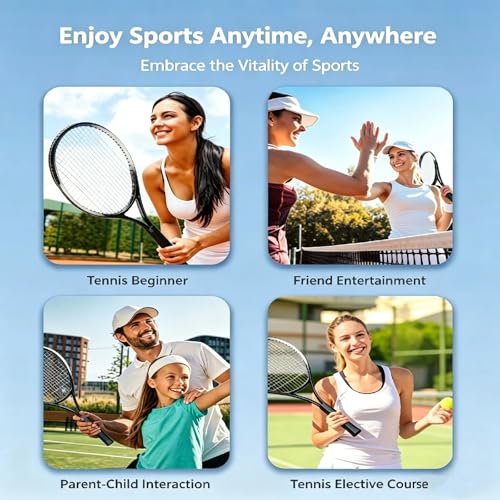 Tennis Trainer Set Tennis Practice Rebounder with String Solo Tennis Buddy Practice Equipment Several Replacement Rebound Balls Portable Tennis Practice Equipment for Adults & Kids - color: Blue