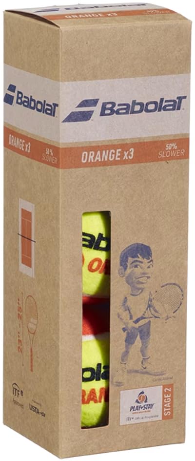 Babolat Kids Play & Stay Orange Tennis Balls