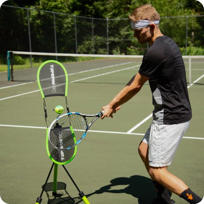 TopspinPro Tennis Training Aid – Learn Topspin Fast for Effortless Power & Control | Portable Home Practice Tool | Used by 500K+ Players & Coaches Worldwide