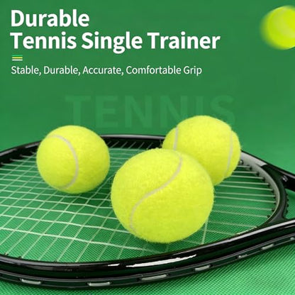 Tennis Trainer Rebounder, 2026 New Tennis Training Buddy with Weighted Base, Solo Tennis Ball Trainer with String, Multifunction Tennis Practice Rebounder for Backyard - color: Blue A