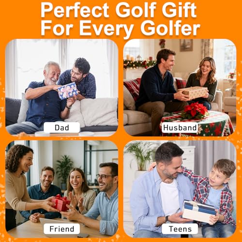 Gagalileo Golf Hitting Net Backyard Driving: 10x7FT with Silent Velvet Target Portable Practice for Men Dad Golfer Lovers Set Gift