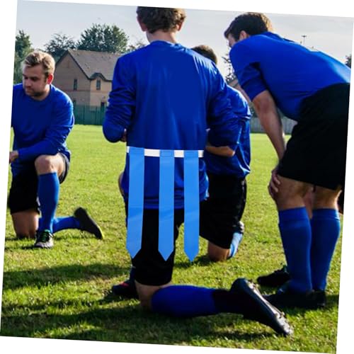 2pcs Rugby Flag Belt with Movable Flags for Youth and Adults for Training Games and Fun Football Activities Lightweight and Design