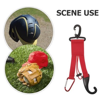 KESYOO Baseball Gear Holder Multi-Functional Hooks for Bats Gloves and Helmets and Lightweight Design for Sports Equipment Organization for Players and Fans
