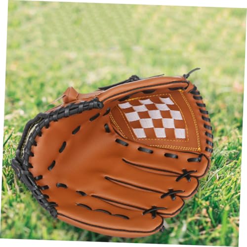 Cabilock Baseball Glove 12.5 Inch Thicken Pu Softball Infielder's Mitt for Youth Adults Left Right Hand Throw Sports Training Random Color