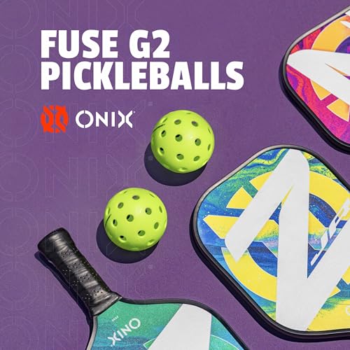 Onix Fuse G2 Outdoor Pickleball Balls USA Pickleball Approved