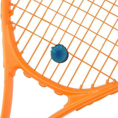 Get A Grip Tennis Dampeners – Vibration Dampener for Tennis Rackets – Shock Absorbing, Reduce String Vibration & Improve Feel – Fun, Colourful, Retro Designs – Tennis Accessories Gift - color: Drop The Beat