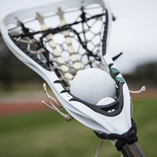 Champion Sports Lacrosse Balls Bucket - 36 Count NCAA & NFHS Certified Regulation Training & Game Balls - Yellow - color: White