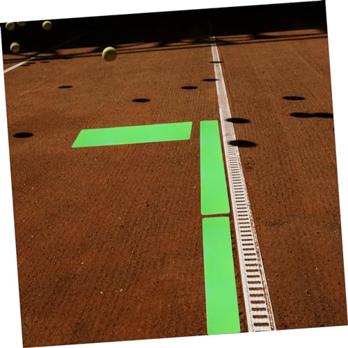 HANABASS 10pcs Football Training Signs Landmark Mat Markers Basketball Court Marking Kit Tennis Training Aids Sports Court Carpet Markers