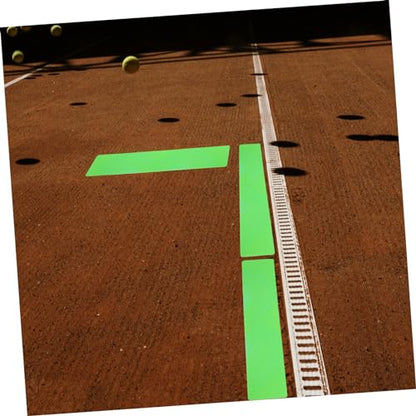 HANABASS 10pcs Football Training Signs Landmark Mat Markers Basketball Court Marking Kit Tennis Training Aids Sports Court Carpet Markers