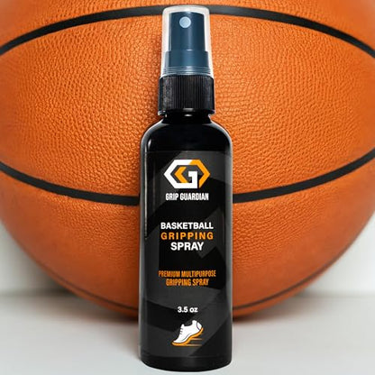Basketball Grip Spray 2-in-1 Shoe Cleaner & Grip Enhancer - Anti Slip Performance Spray for Basketball Shoes - Improves Traction on Indoor/Outdoor Courts - Boosts Grip, Balance & Control