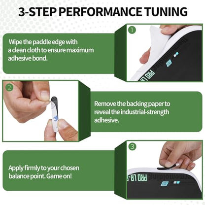 Pickleball Paddle Weights, Tungsten and Lead Tape for Pickleball Paddles, Pickleball Paddle Weight Tape Strips for Balance,Stability,Power,Sweet Spot Tuning, High Density for Tennis&Golf - size: 10pcs Tungsten Tape