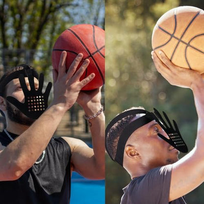 Basketball Face Guard, Headgear Basketball Face Shield Eye-Blocking Training Face Cover for Shooting Dribble Training
