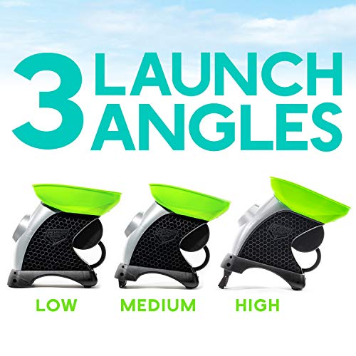 Franklin Pet Supply Ready Set Fetch Automatic Tennis Ball Launcher Dog Toy - Authentic Tennis Ball Thrower - Launchesup to 40' - Interactive Pet Toy - color: Green/Black