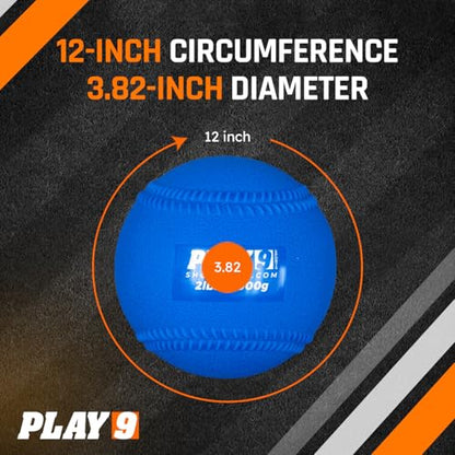 Plyoball Weighted Ball Set for Throwing and Pitching Training - Training Balls for Softball - Builds Speed, Strength, & Muscle Memory - style: Set of 5