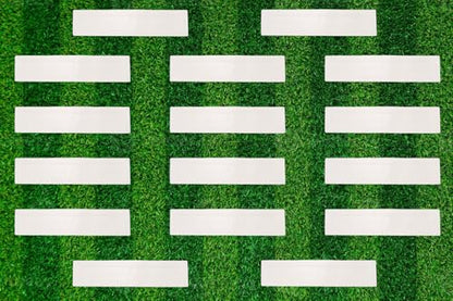 Sports Flat Rectangular Markers for Training (Sets of 8, 12 and 16) Training Equipment for Coaches of Soccer, Football, Basketball, Baseball, Lacrosse and More!