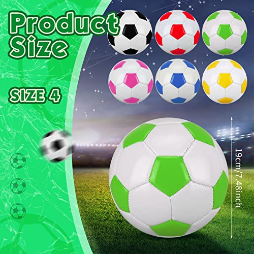 WILLBOND 36 Pcs Traditional Soccer Balls Bulk Size 2, 3, 4, 5 Soccer Ball for Indoor Outdoor Game Practice Training Sport Gift for Adults Players - size: Size 4