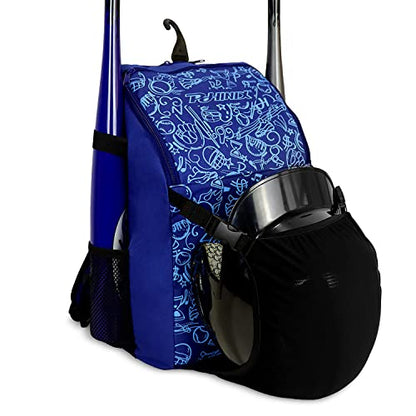 PHINIX Kids Youth Baseball Bag T-ball Backpack