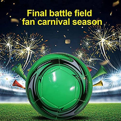 Professional PVC Size 5 Training Football Competition Outdoor Football Green