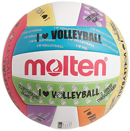 Molten Recreational Volleyball - color: Neon Colors