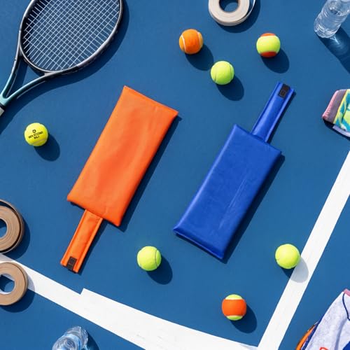 2 Pack Tennis Training Targets for Net, Accuracy Trainer for Serve & Shot Placement, Portable Tennis Target Aid for Adults, Practice Equipment for Backyard, Court & Coaching Drills